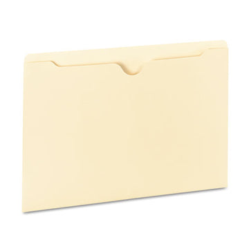 Universal® Deluxe Manila File Jackets With Reinforced Tabs, Straight Tab, Legal Size, Manila, 100-box freeshipping - TVN Wholesale